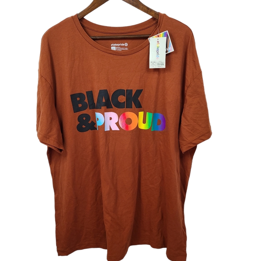 NWT Take Pride Graphic T Black & Proud